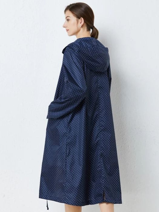 Modischer Damen-Windbreaker & Regenmantel in Rosalen