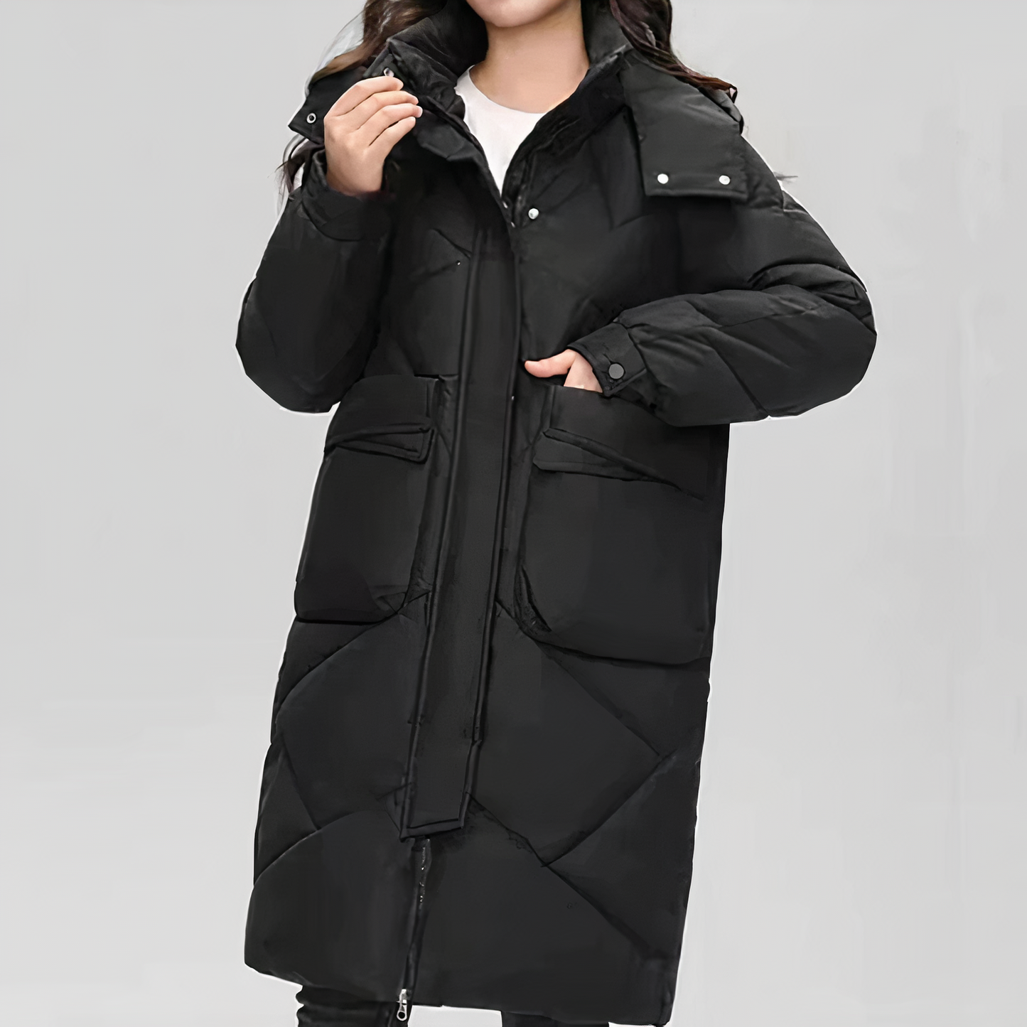 ModeGeist | Dicke und warme lange Jacke