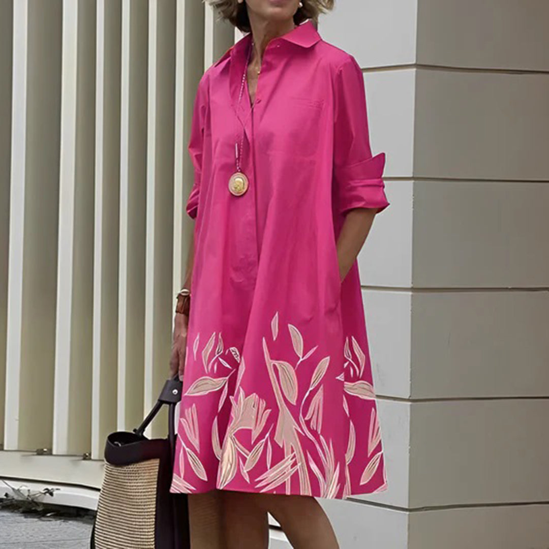 NOELLE - Stilvolles Hemdblusenkleid