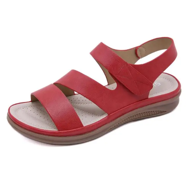 Komfortable, leichte Sandalen von Lena® mit runder Zehenkappe