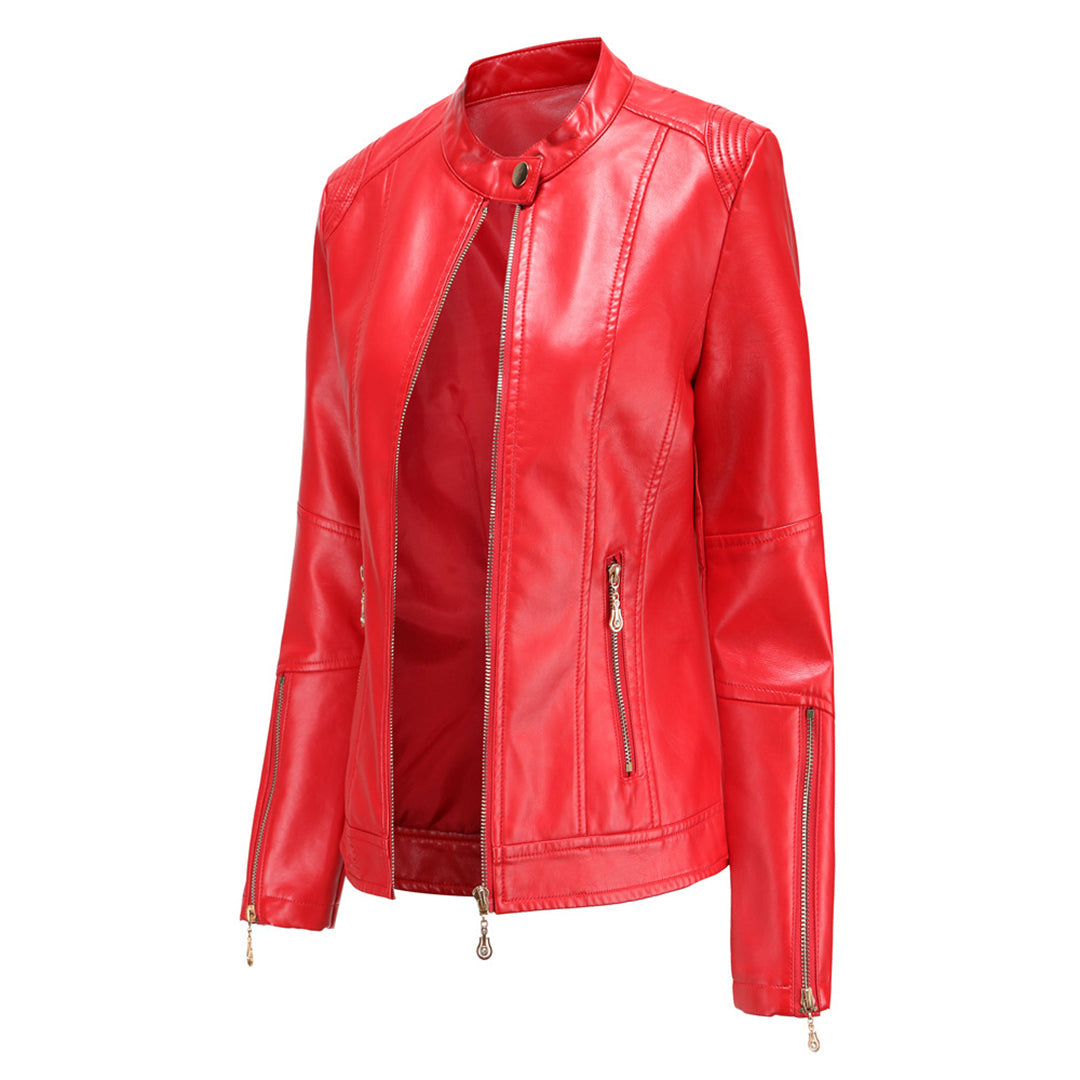 Franica:  Modische Lederjacke