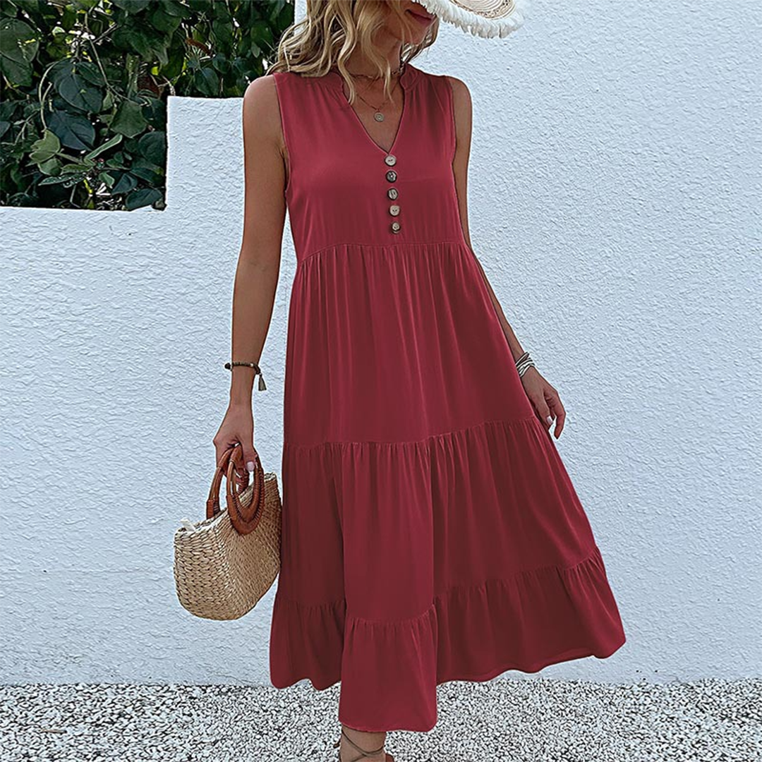 Entspanntes Sommerkleid - Meli