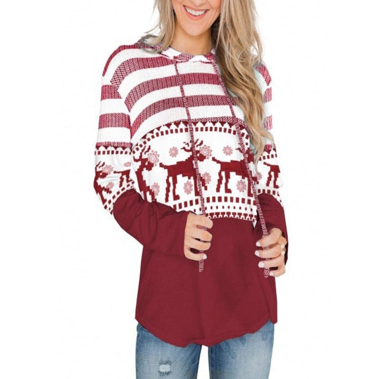 Fudus Rentier Pullover Sweatshirt