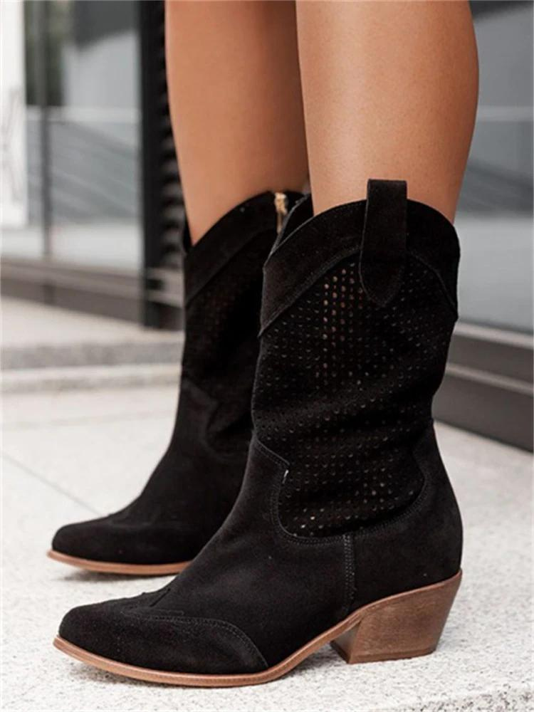 ModeGeist | Luftige und Stilvolle Reißverschlussstiefel