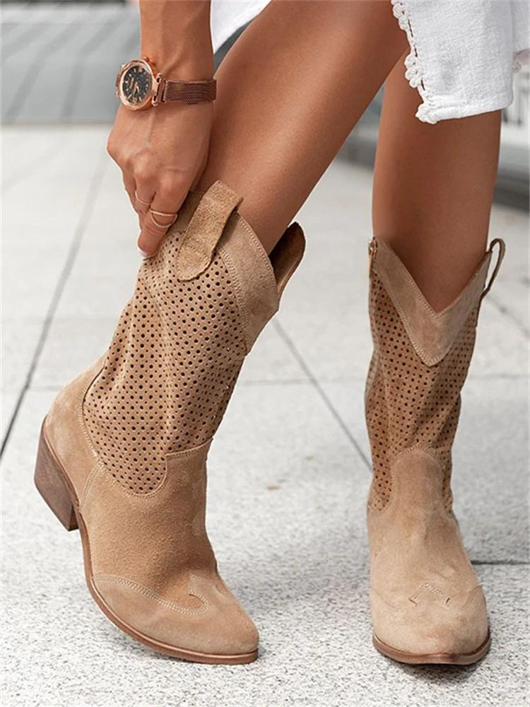 ModeGeist | Luftige und Stilvolle Reißverschlussstiefel