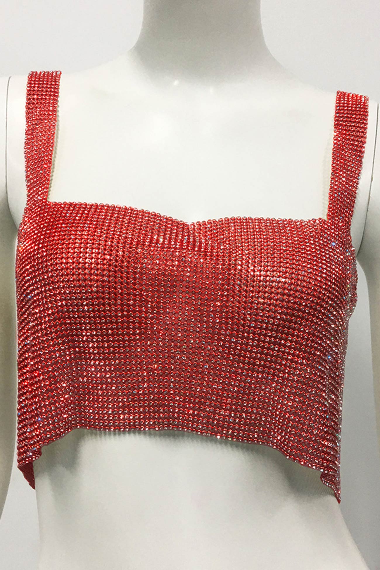 Fudus Tanktop mit quadratischem Ausschnitt