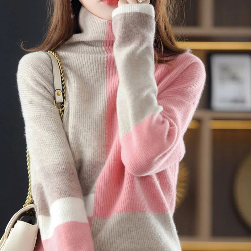 ModeGeist | Eleganter farbiger Pullover