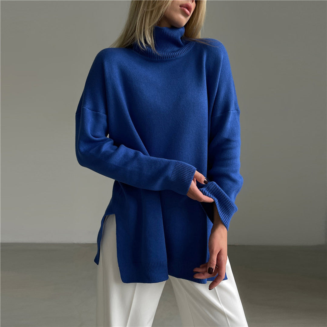ModeGeist | Hochkragenpullover mit Langen Ärmeln