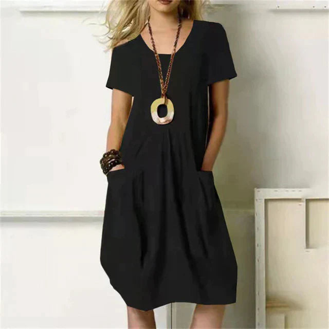 Kurzärmliges Freizeitkleid von Lea
