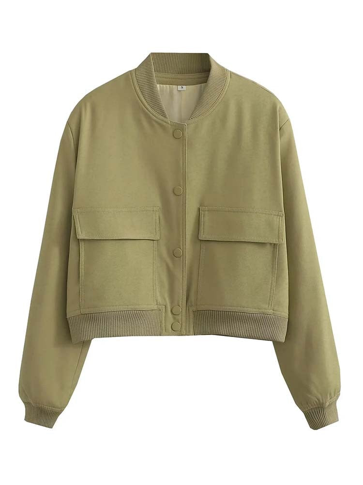 ModeGeist | Bomberjacke mit Reißverschlussdetail