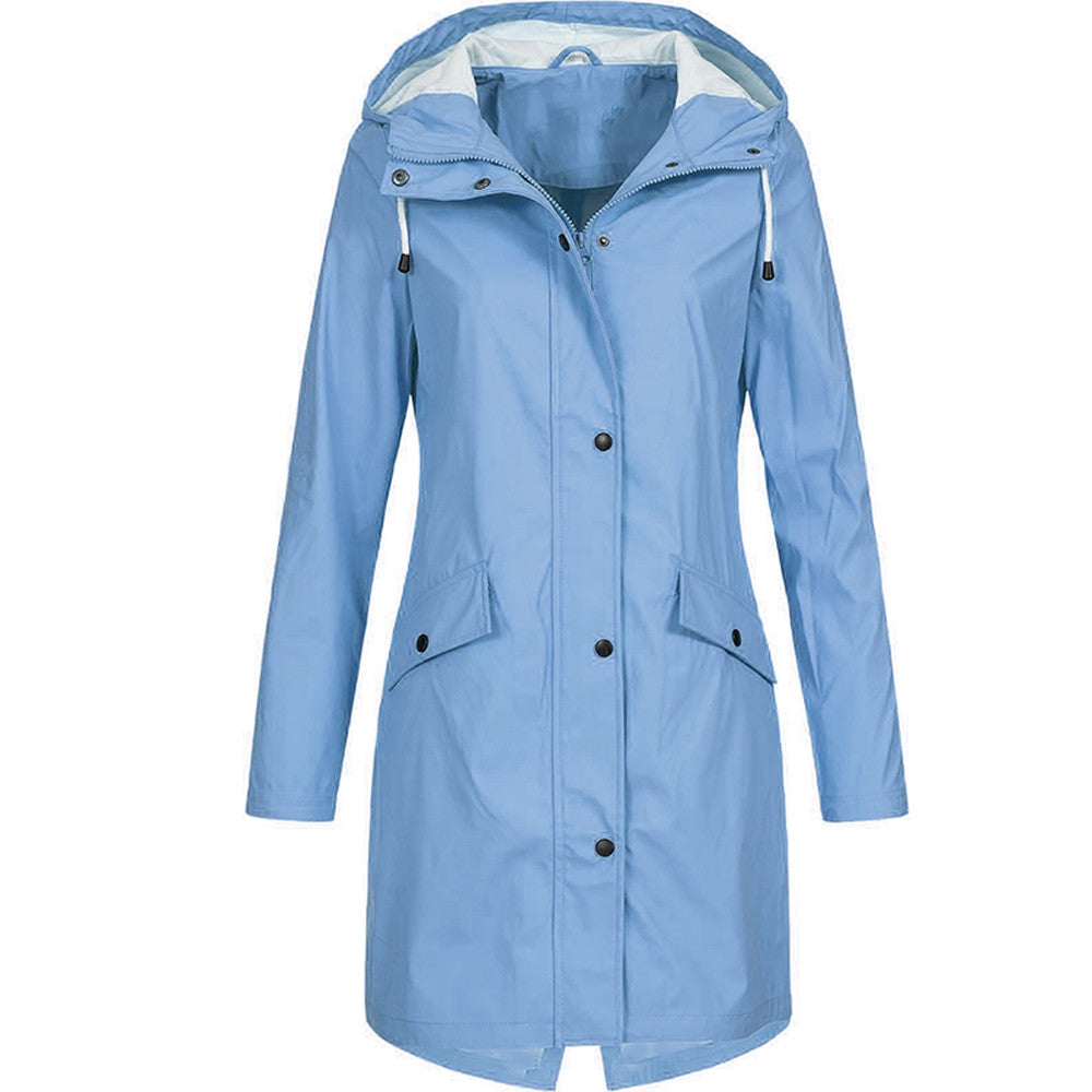 ModeGeist | Lässig mit Kapuze, Knöpfen und Reißverschluss für Frauen Ideal für Herbst Winter