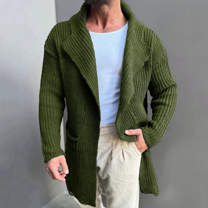 VOLKER - Fein gestrickte Jacke