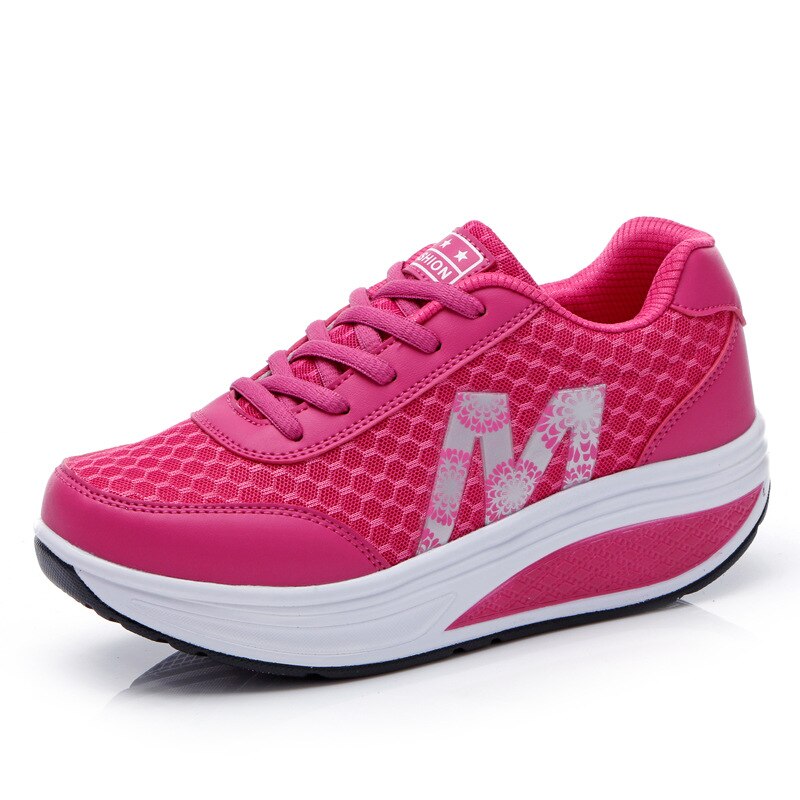 MODEGEIST Damen Walking-Sneaker Atmungsaktiv Stützfunktion Komfort
