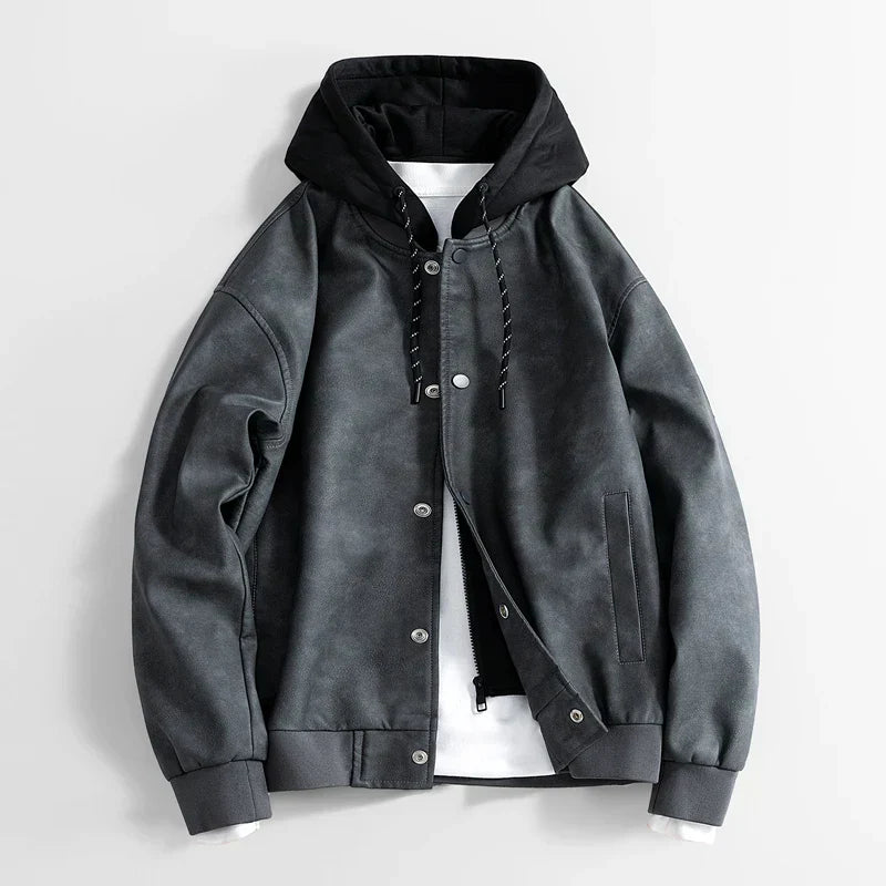 ModeGeist | Freizeitjacke mit Kapuze für Männer - Peterson