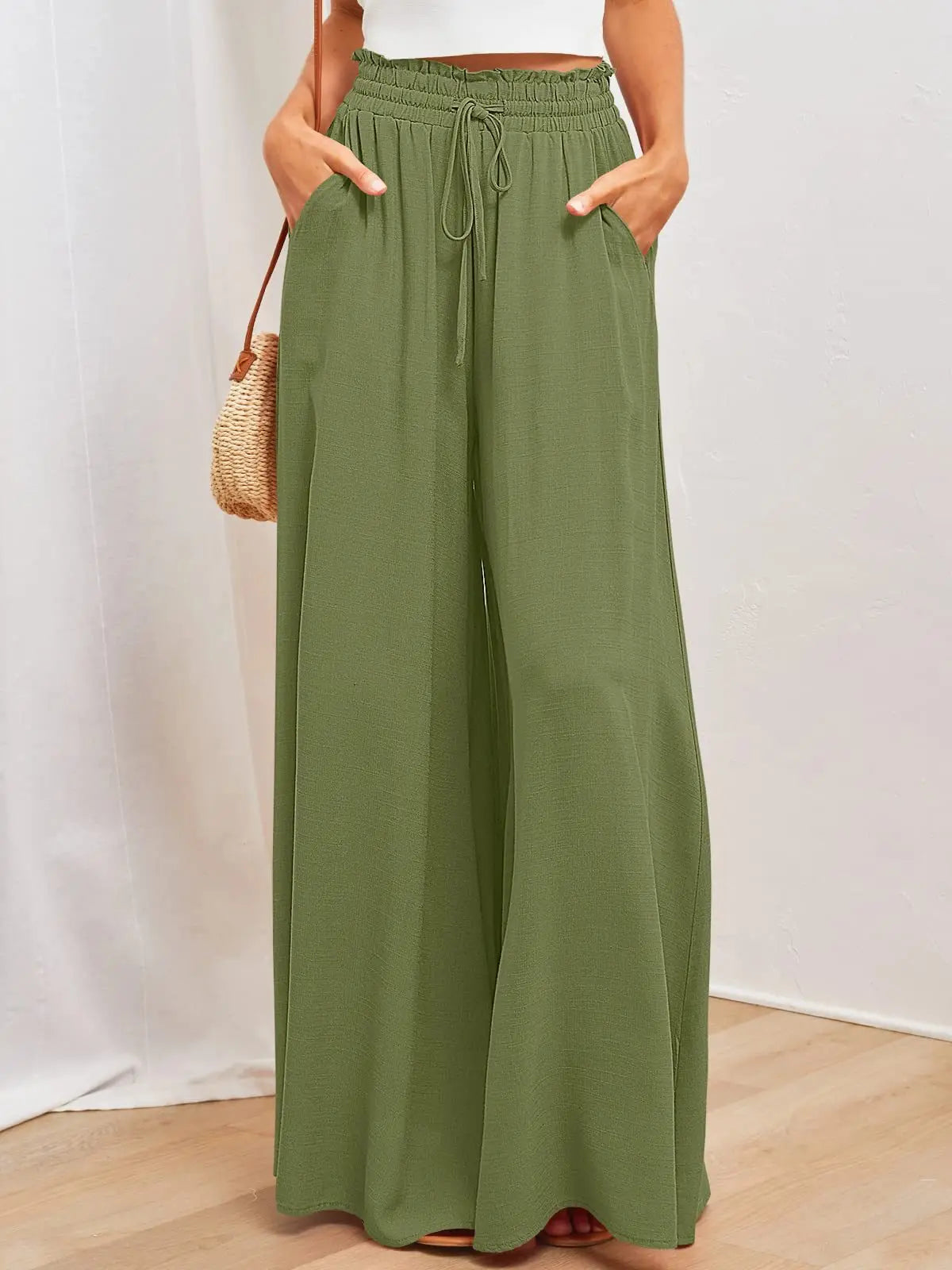 Cleo Damenhose mit weiten Hosenbeinen