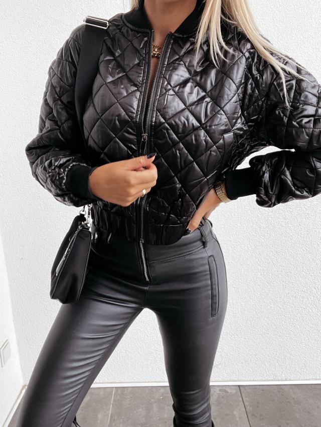 Damen Bomberjacke von Avelena | Gesteppt