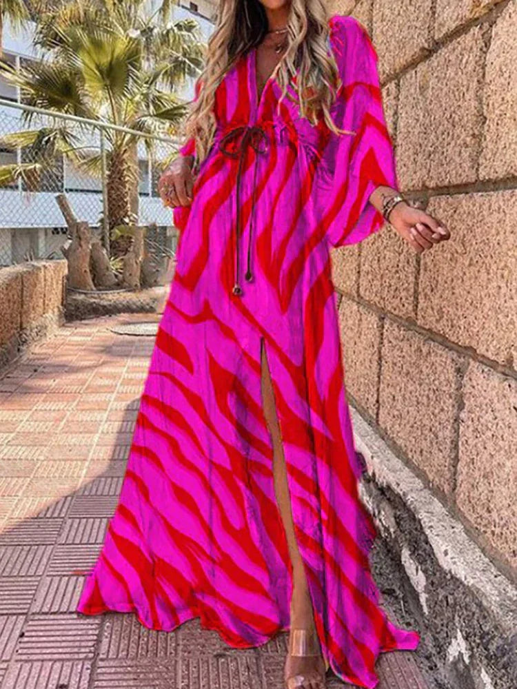 Schickes Strandkleid mit Print - Cilly