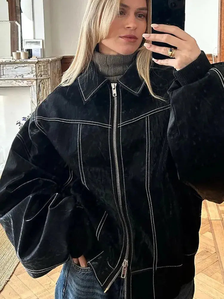 ModeGeist | Jacke in Übergröße Herbstmode