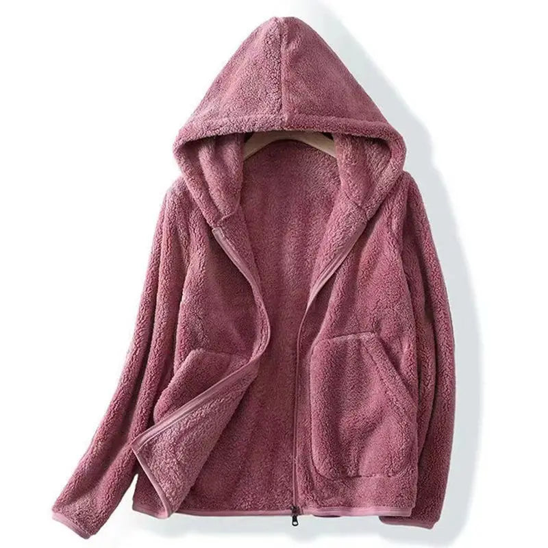 ModeGeist | Übergrößen-Fleece-Hoodie Norah