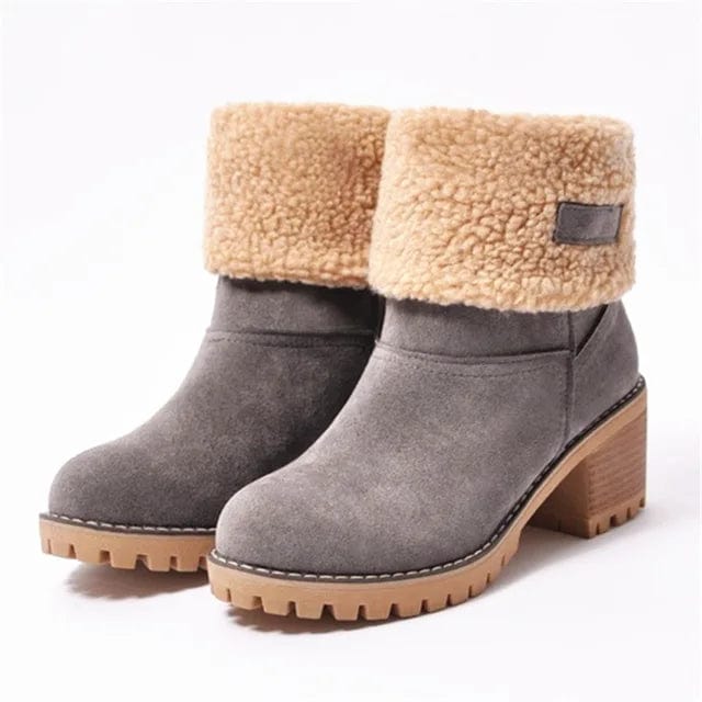 JOANNE: Knöchelhohe Wollstiefel
