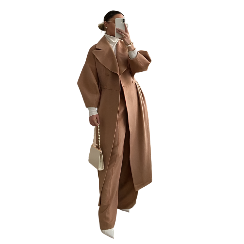 ModeGeist | Damen Vintage Hof Winterjacke