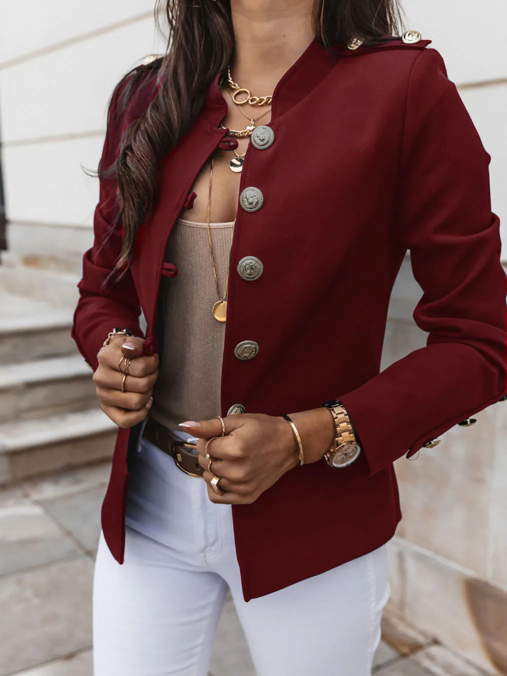 ModeGeist | Luxusjacke für Elegante Damen