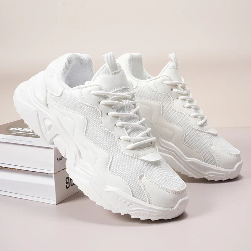 MODEGEIST Damen Sneaker Atmungsaktiv Mesh Leichtgewicht