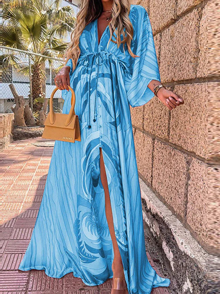 Schickes Strandkleid mit Print - Cilly