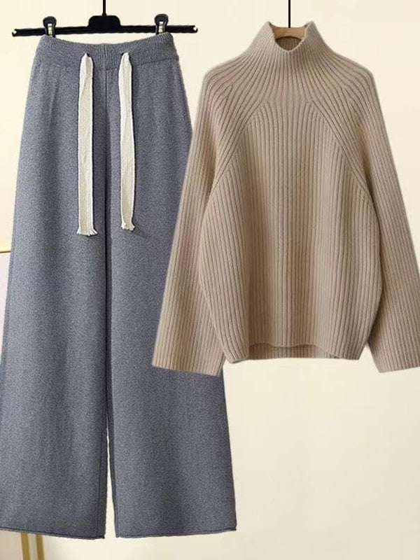 Kuscheliges Set aus Pullover und Hose: Adelheid