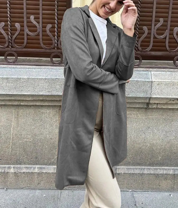 ModeGeist | Wildleder Winddichte Jacke
