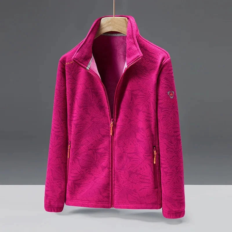 ModeGeist | Modische Fleecejacke Warm