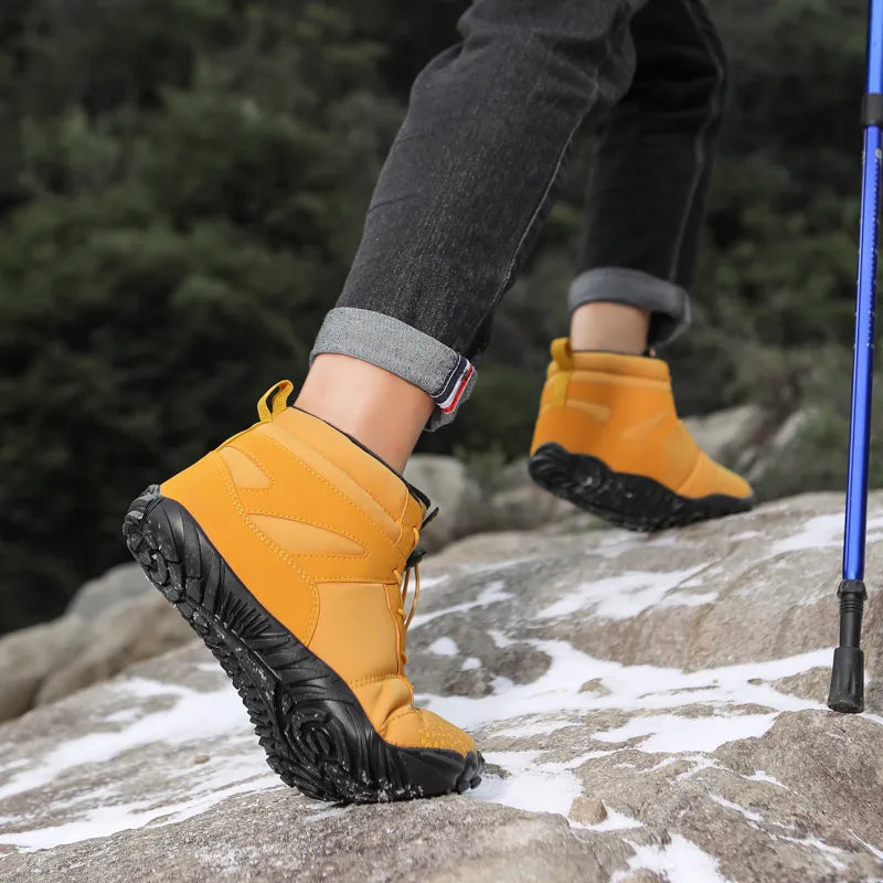 ModeGeist | Leichte Barfuß Winterstiefel