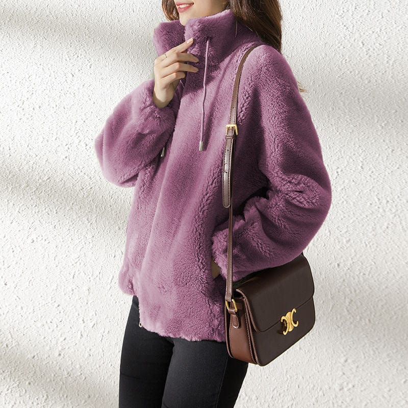 Reißverschluss-Fleecejacke CARLA