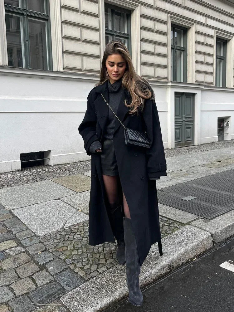 ModeGeist | Übergroßer Wollmantel