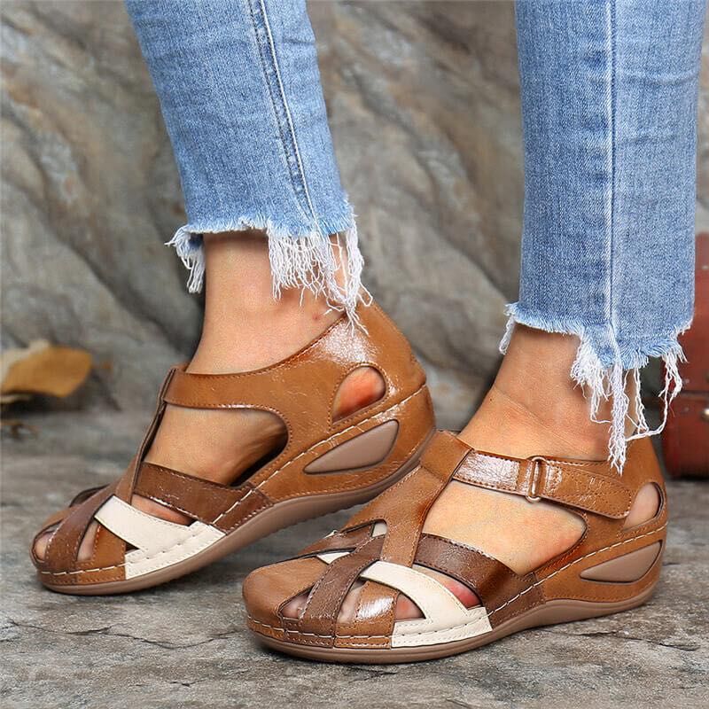 Heidi | Orthopädische Retro-Sandalen