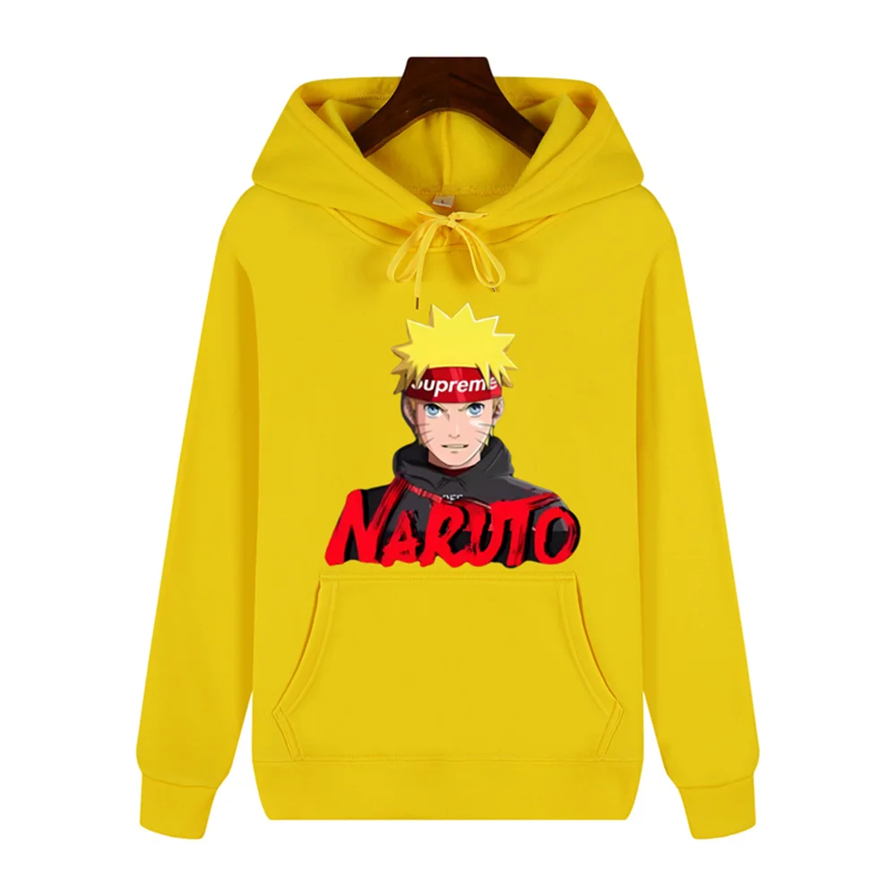 Benjamin Hoodie mit auffallendem Anime-Motiv