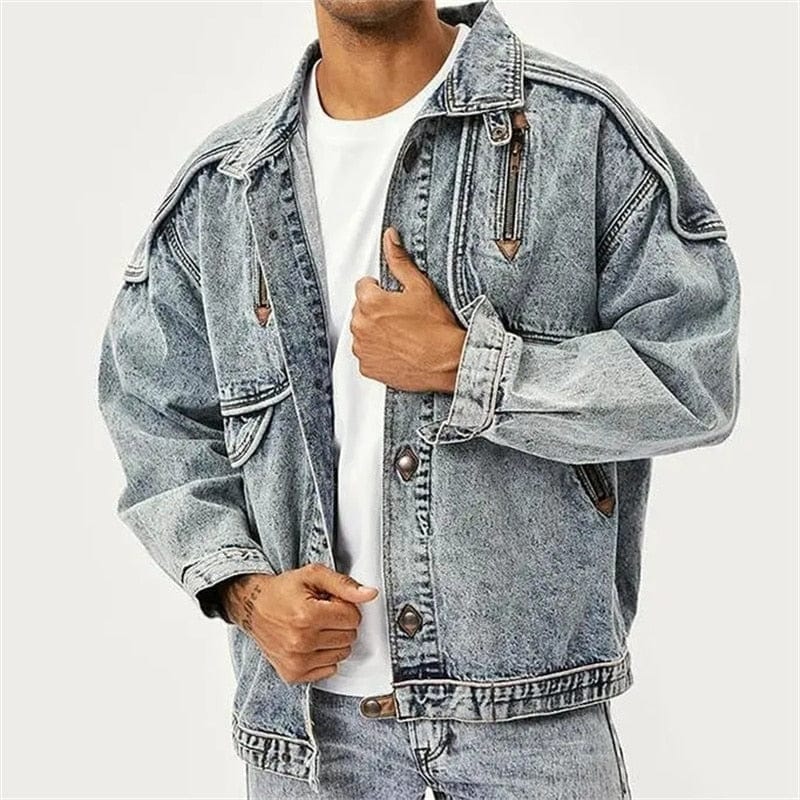 ModeGeist | Moderne Jeansjacke für Herren