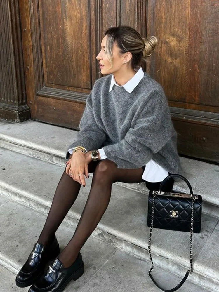 ModeGeist | Oversized Strickpullover