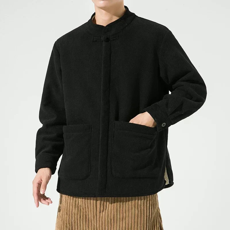 ModeGeist | Herren-Cordjacke mit Großen Taschen - Boaz