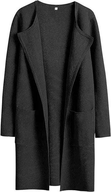 ModeGeist | Lange und Bequeme Jacke für Frauen