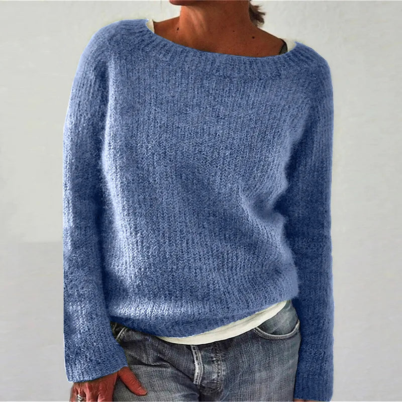 ModeGeist | Loser Strickboot Hals Pullover