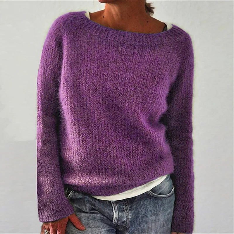 ModeGeist | Loser Strickboot Hals Pullover