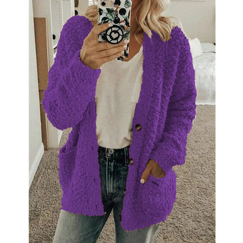 ModeGeist | Warme Fleece Weste Damen