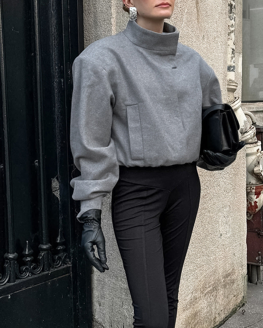 ModeGeist | Kurzjacke mit Stehkragen für Damen Yasmin