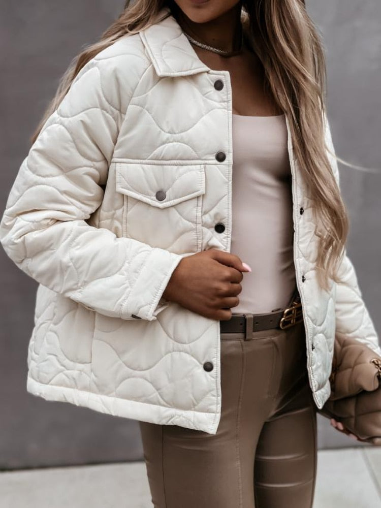 ModeGeist | Gepolsterte Jacke für Damen