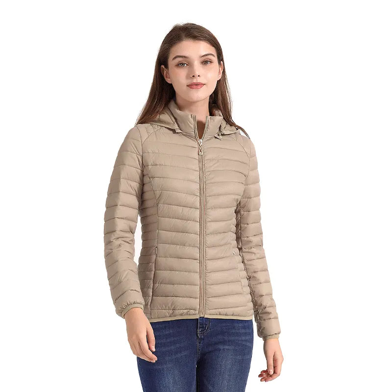 ModeGeist | Ultra-leicht Damen-Daunenjacke
