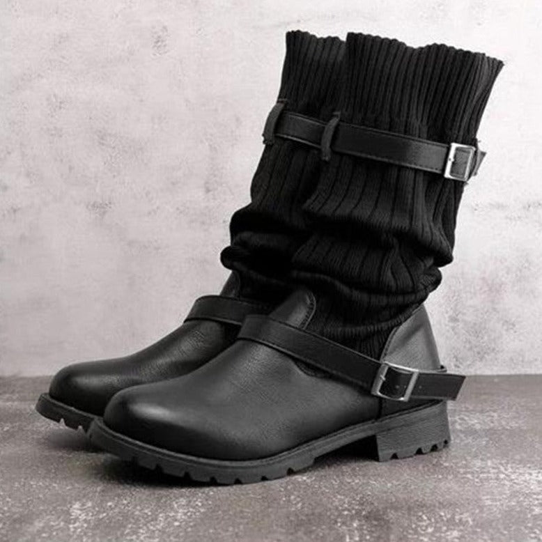 ModeGeist | Woll-Leder-Stiefel