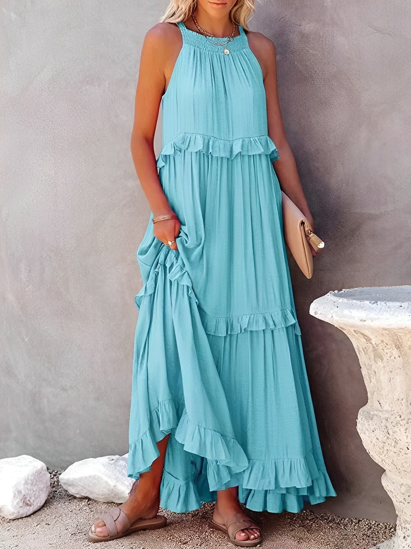 Elegantes Boho-Sommerkleid von Sophie