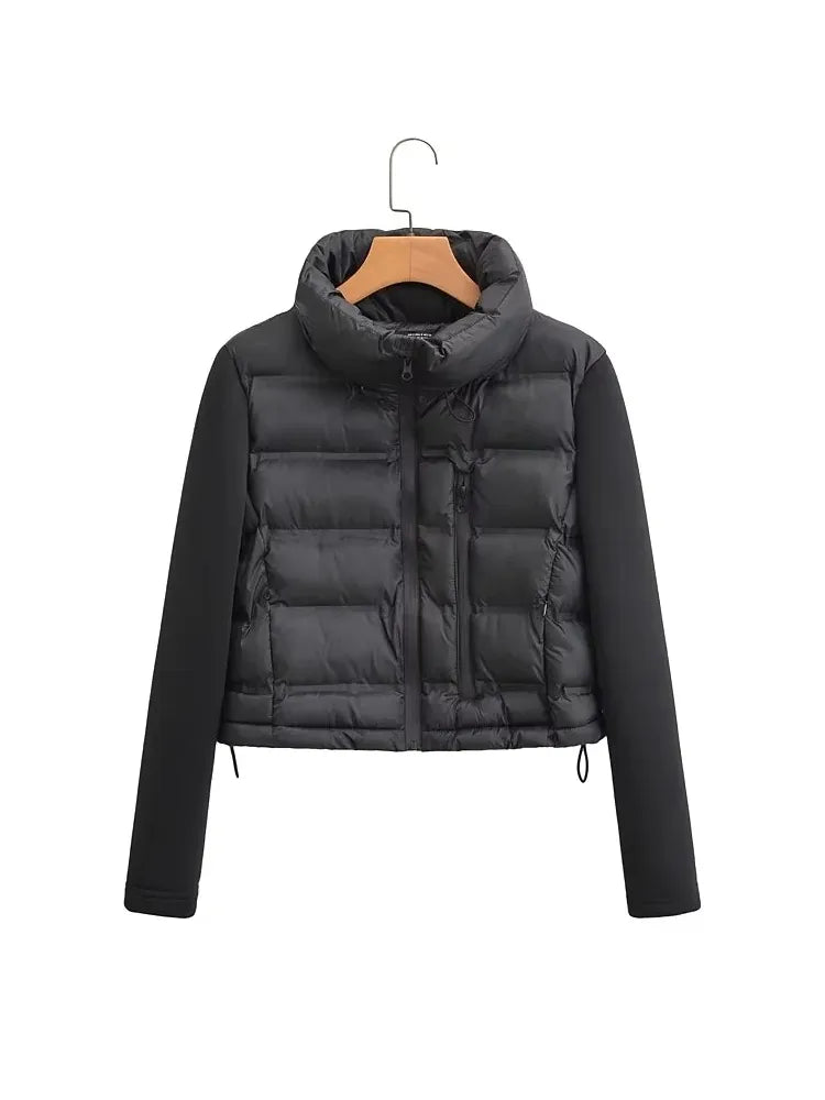 ModeGeist | Jacke mit Reißverschluss und langen Ärmeln für Frauen