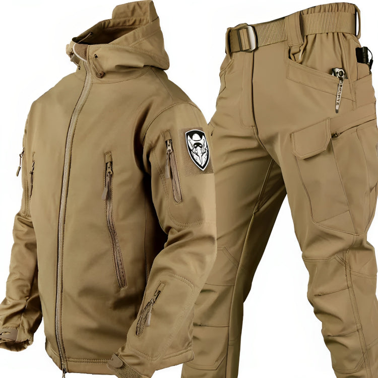 Poviel Windjacke und Hose Set